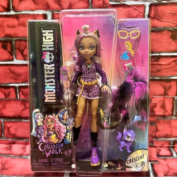 monster high Other - Monster High Clawdeen Wolf doll Crescent
